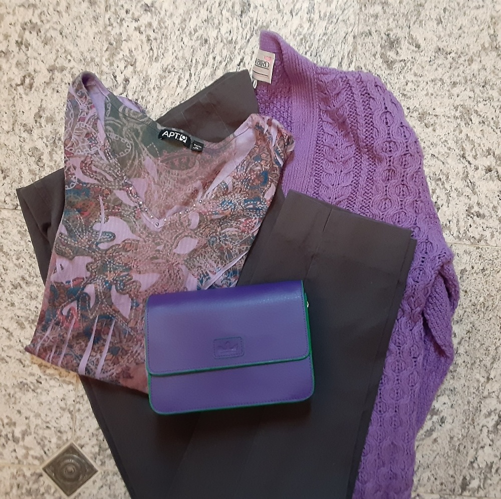 APT. 9 - rhinestone trim top